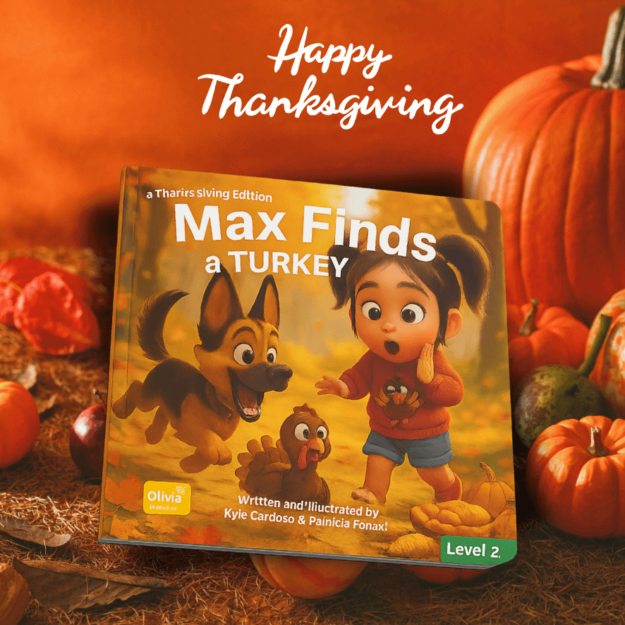 Max Finds a Turkey — A Thanksgiving Adventure That Teaches Gratitude, Friendship, and Fun!