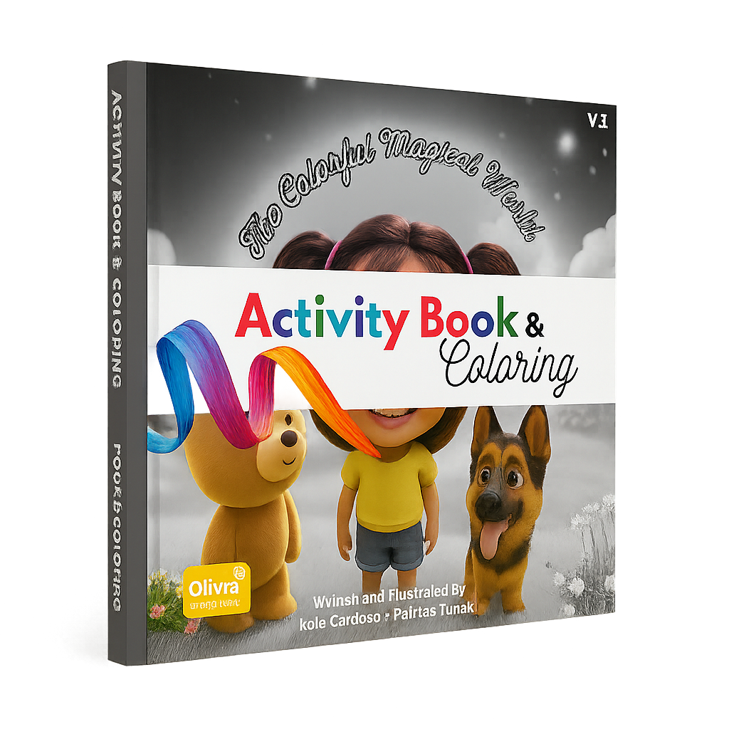 Olivia Languages: The Colorful Magical World: Volume 1 – Activity Book