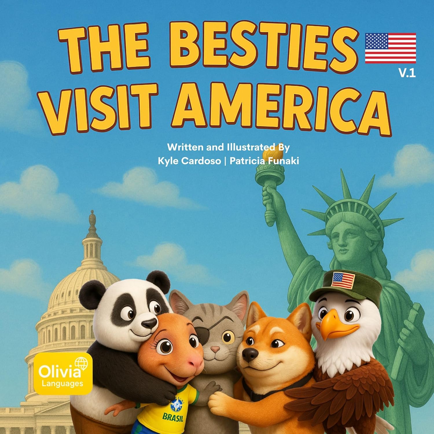 The Besties Visit America: Volume 1